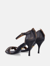 Prada Leather Bow Sandals With Pointed Toe -  | Spazio Pritelli