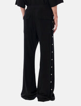 Rick Owens DRKSHDW Pusher Pants in Slub Fleece - | Spazio Pritelli
