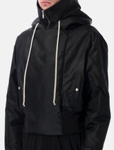 Rick Owens DRKSHDW cropped Alice parka - | Spazio Pritelli