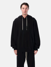 Rick Owens DRKSHDW felpa oversized con cappuccio - | Spazio Pritelli