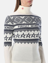 Dolcevita intarsiato in lana merino di Perfect Moment - | Spazio Pritelli