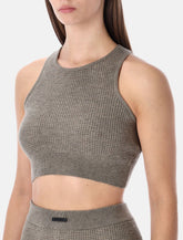 Essentials Fear of God Waffle sport tank homestead heather-tone - | Spazio Pritelli