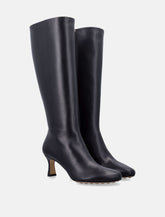 Bottega Veneta Rana nappa leather knee-high boots - | Spazio Pritelli