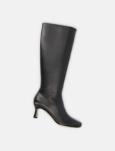 Bottega Veneta Rana nappa leather knee-high boots - | Spazio Pritelli