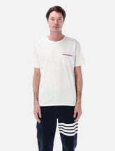 T-shirt in jersey con taschino di Thom Browne - | Spazio Pritelli