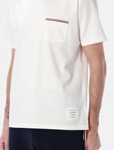 T-shirt in jersey con taschino di Thom Browne - | Spazio Pritelli
