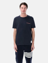 T-shirt in jersey con taschino di Thom Browne - | Spazio Pritelli