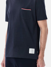 T-shirt in jersey con taschino di Thom Browne - | Spazio Pritelli