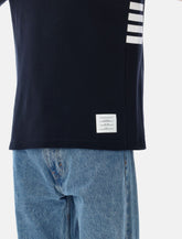 T-shirt Piqué 4-Bar Thom Browne - | Spazio Pritelli