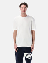 T-shirt con banda posteriore di Thom Browne - | Spazio Pritelli