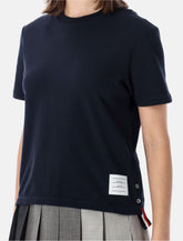 Thom Browne classic piqué t-shirt - | Spazio Pritelli