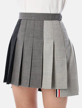 Thom Browne Fun-Mix pleated mini skirt - | Spazio Pritelli