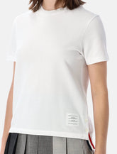 Thom Browne classic piqué t-shirt - | Spazio Pritelli