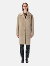 Anine Bing Portia Wool Cashmere Coat - | Spazio Pritelli
