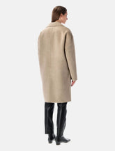 Anine Bing Cappotto Portia in Lana e Cashmere - | Spazio Pritelli
