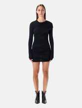 Marant Étoile Denise short draped jersey dress - | Spazio Pritelli