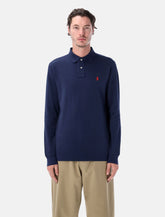 Polo in piqué a maniche lunghe custom slim-fit di Polo Ralph Lauren - | Spazio Pritelli