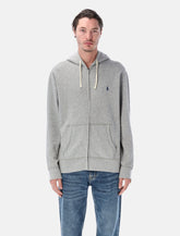 Polo Ralph Lauren cotton-blend zip hoodie - | Spazio Pritelli