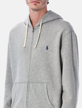 Polo Ralph Lauren cotton-blend zip hoodie - | Spazio Pritelli