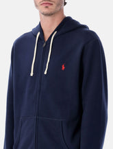 Polo Ralph Lauren cotton-blend zip hoodie - | Spazio Pritelli