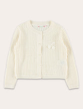 Cardigan Bonpoint Leonita in cotone da bambina - | Spazio Pritelli