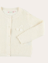 Cardigan Bonpoint Leonita in cotone da bambina - | Spazio Pritelli