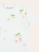 Bonpoint printed cotton Thida t-shirt for girls - | Spazio Pritelli