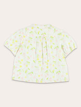Bonpoint printed cotton Adele shirt fot girls - | Spazio Pritelli