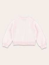 Bonpoint Cherry cotton knit cardigan for girls - | Spazio Pritelli