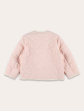 Bonpoint pink quilted Lorelei jacket for girls - | Spazio Pritelli