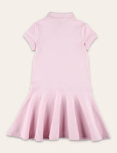 Polo Ralph Lauren girl's short-sleeve polo dress - | Spazio Pritelli