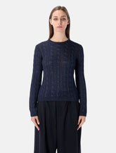 Maglia in seta a trecce di Ralph Lauren - | Spazio Pritelli