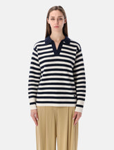 Polo in cashmere a righe Ralph Lauren - | Spazio Pritelli