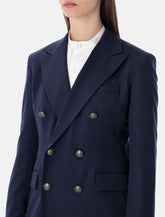 Ralph Lauren navy double-breasted blazer - | Spazio Pritelli