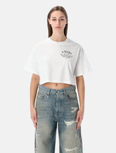 Amiri Arts District cropped cotton tee - | Spazio Pritelli
