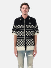 Amiri checkered mesh wool shirt - | Spazio Pritelli