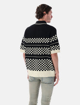 Amiri checkered mesh wool shirt - | Spazio Pritelli