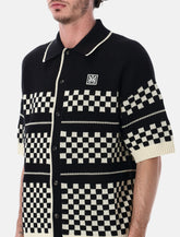 Amiri checkered mesh wool shirt - | Spazio Pritelli