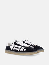 Amiri Pacific Bones Suede Sneakers - | Spazio Pritelli