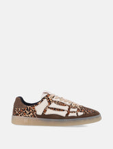 Amiri Leopard Pacific Bones Low-Top Sneakers - | Spazio Pritelli