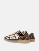 Amiri Leopard Pacific Bones Low-Top Sneakers - | Spazio Pritelli