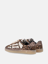 Amiri Leopard Pacific Bones Low-Top woman's Sneakers - | Spazio Pritelli