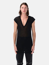 Rick Owens Deep V SL T - | Spazio Pritelli