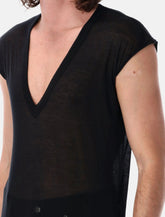 Rick Owens Deep V SL T - | Spazio Pritelli