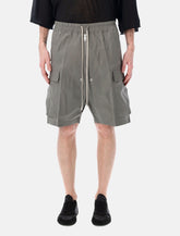 Rick Owens Cargobela poplin shorts - | Spazio Pritelli