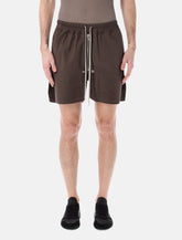 Rick Owens Bela shorts with elastic waist - | Spazio Pritelli
