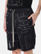 Rick Owens printed fabric Boxers - | Spazio Pritelli