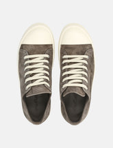 Rick Owens suede Temple low Sneaks - | Spazio Pritelli