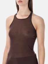 Rick Owens basic rib tank - | Spazio Pritelli