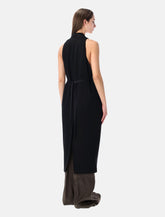 Rick Owens Cyclops sleeveless wrap coat - | Spazio Pritelli